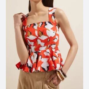 Hunter Bell - Floral Peplum Top